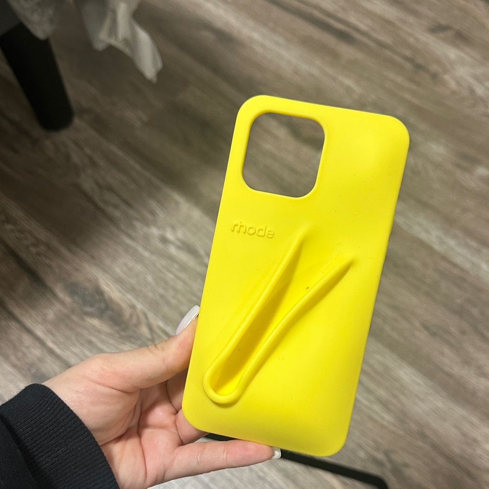 RHODE Vibrant Yellow Phone Case